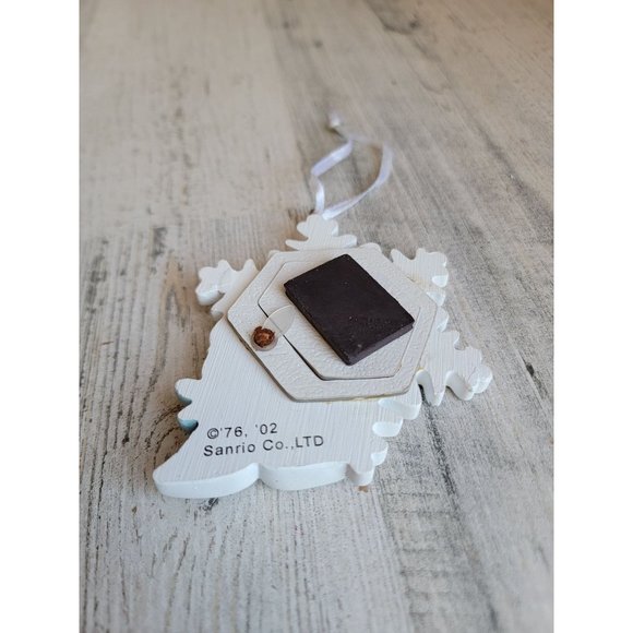 Hello Kitty 2002 vintage snow queen mini photo frame ornament Xmas - Picture 5 of 5